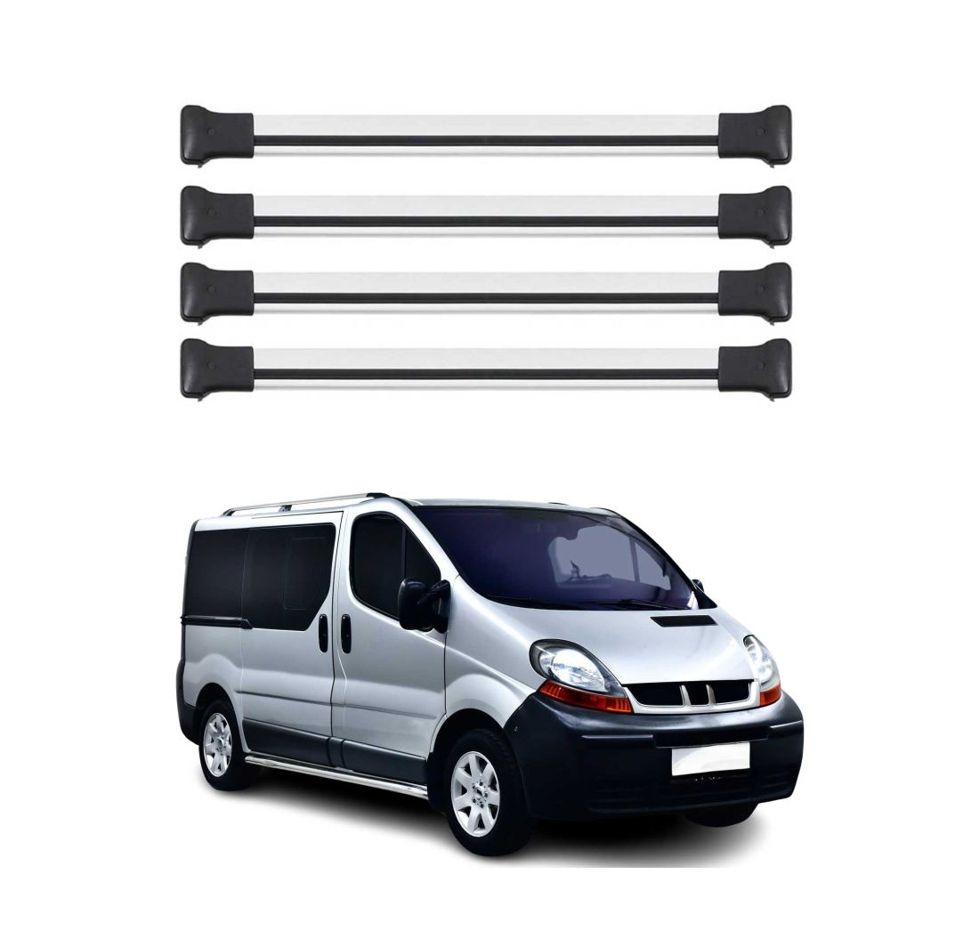 Krovni nosači RENAULT TRAFIC 2001-2014 | aluminij | Molydon