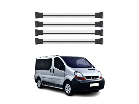 Krovni nosači RENAULT TRAFIC 2001-2014 | aluminij | Molydon
