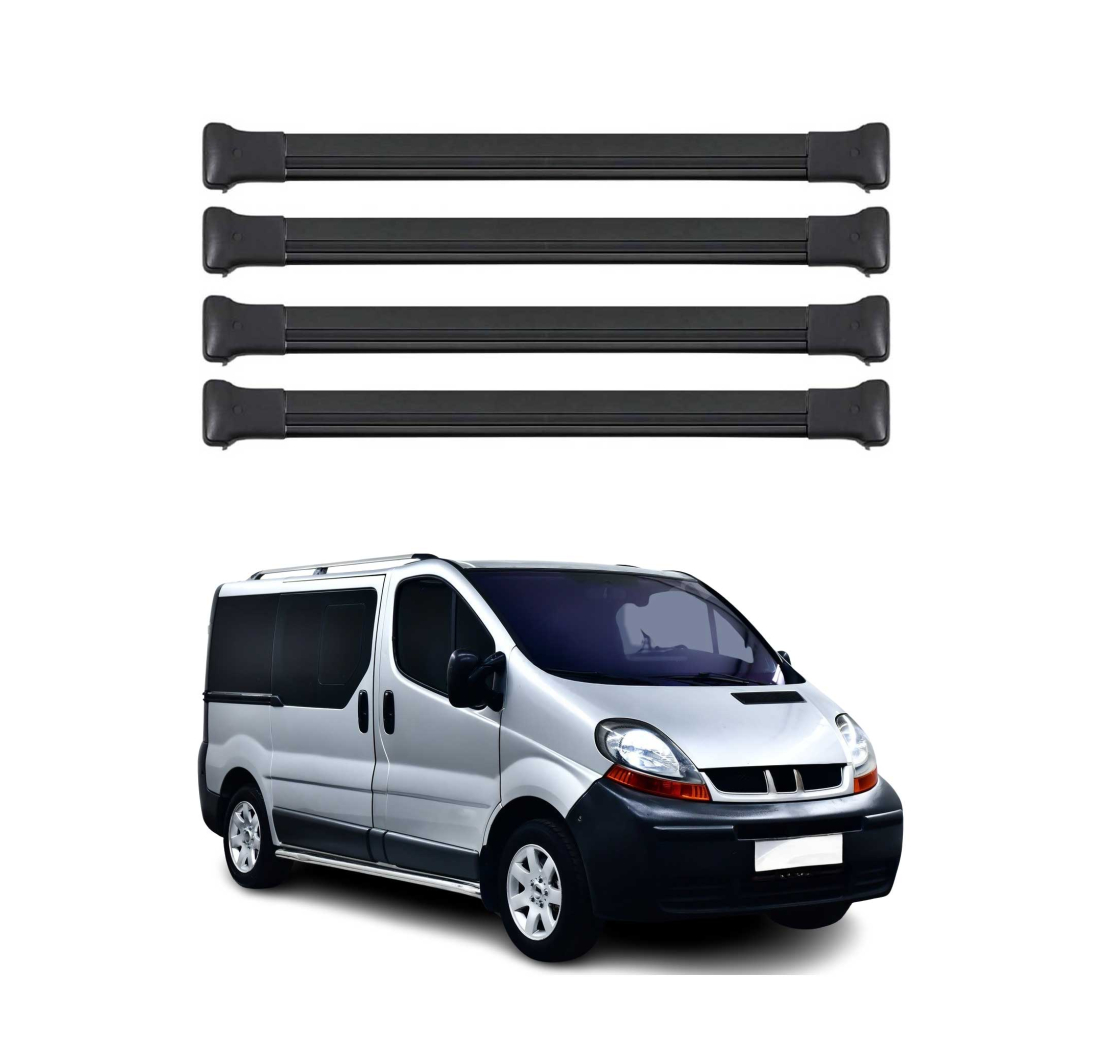 Krovni nosači RENAULT TRAFIC 2001-2014 | aluminij | Molydon