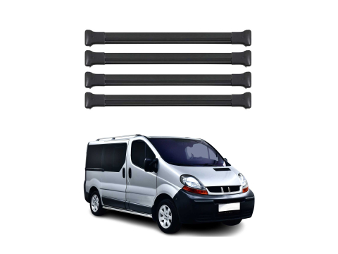 Krovni nosači RENAULT TRAFIC 2001-2014 | aluminij | Molydon