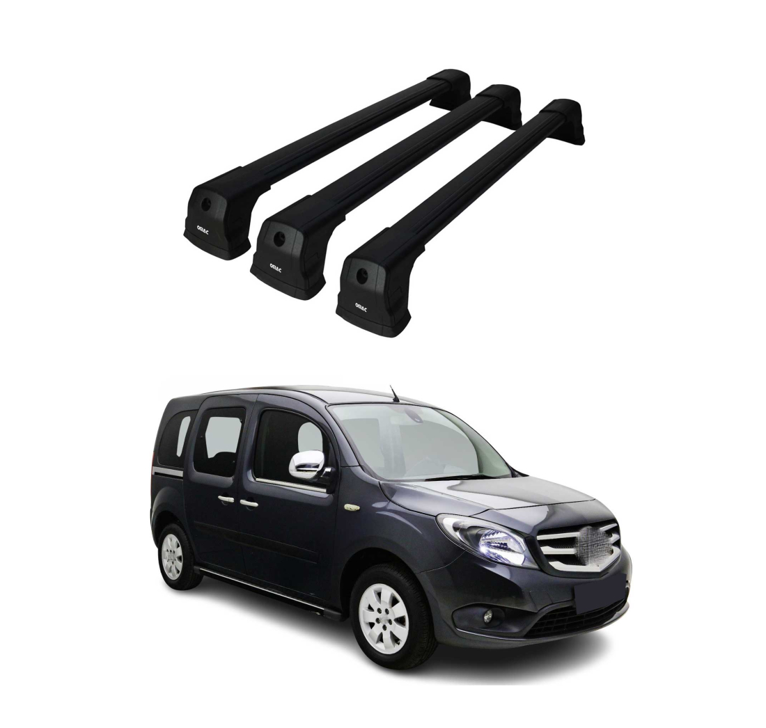 Krovni nosači MERCEDES-BENZ CITAN 2013-2021 | aluminij | Molydon