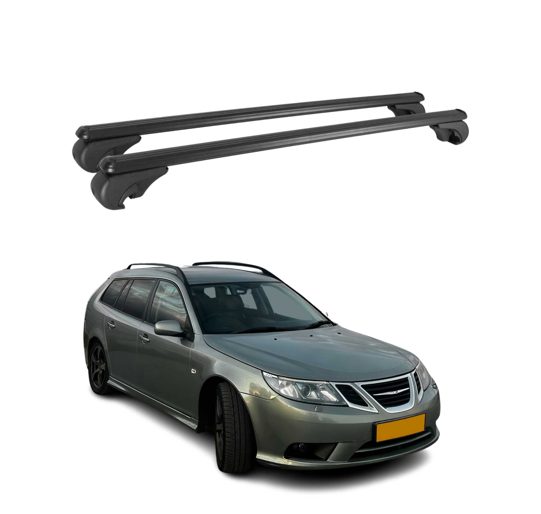 Krovni nosači SAAB 9-3 SPORT COMBI 2005-2012 | aluminij | Molydon