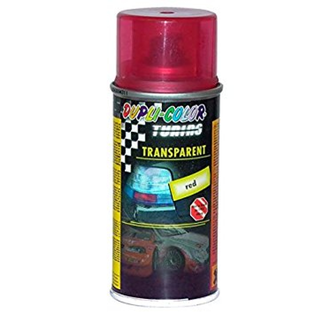 TRANSPARENTNA BOJA ZA FAROVE - CRVENA 