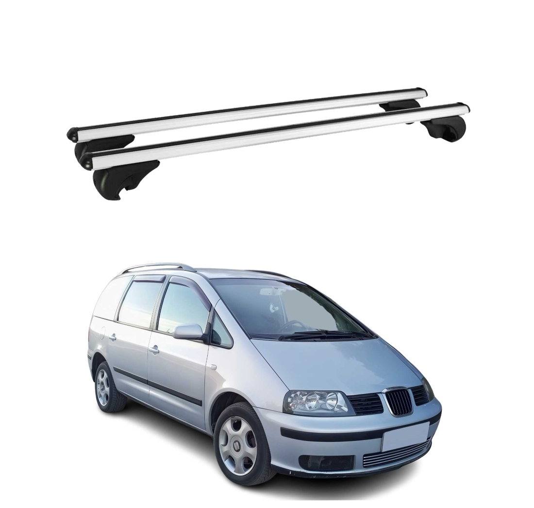 Krovni nosači SEAT ALHAMBRA 1996-2010 | aluminij | Molydon