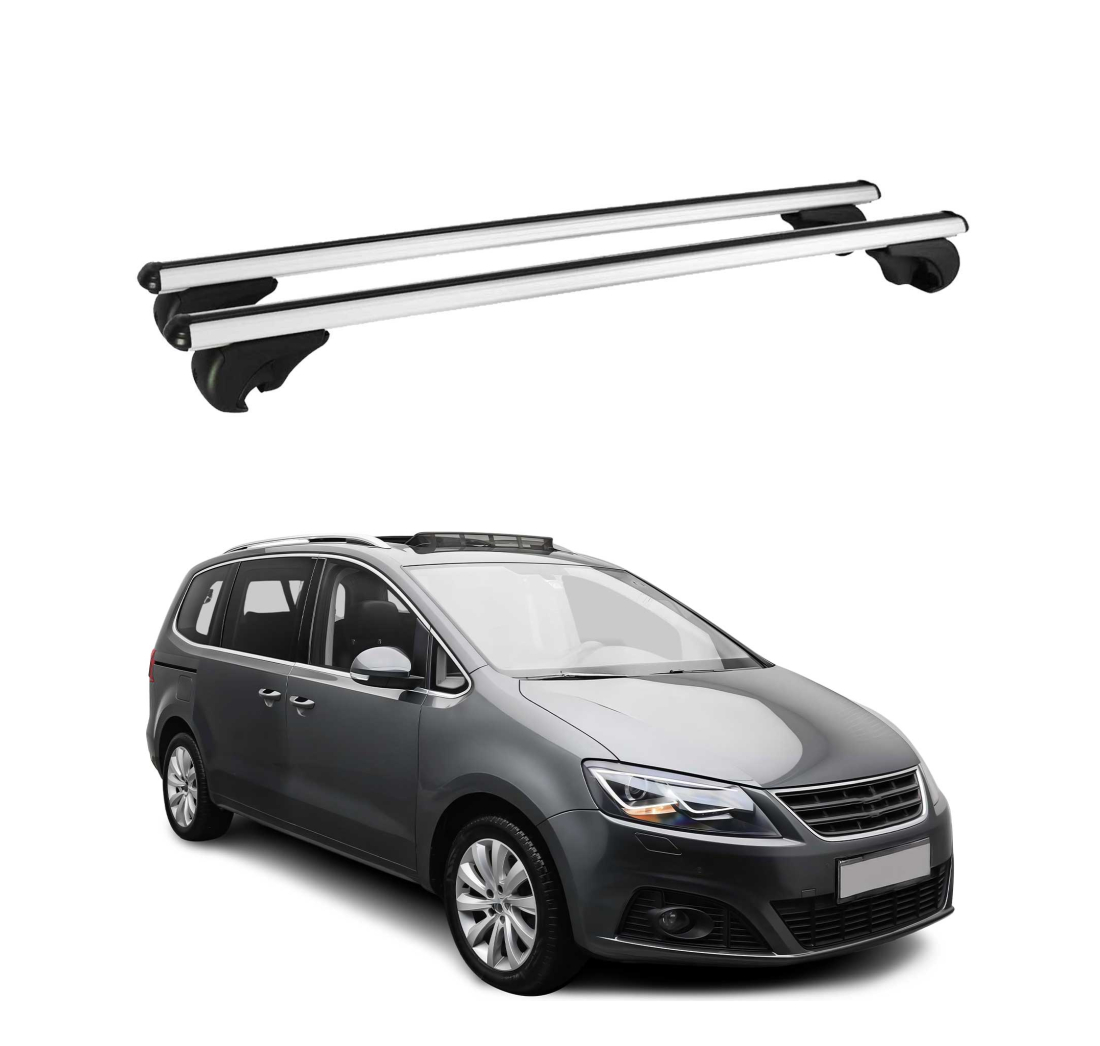 Krovni nosači SEAT ALHAMBRA 2010-2023 | aluminij | Molydon