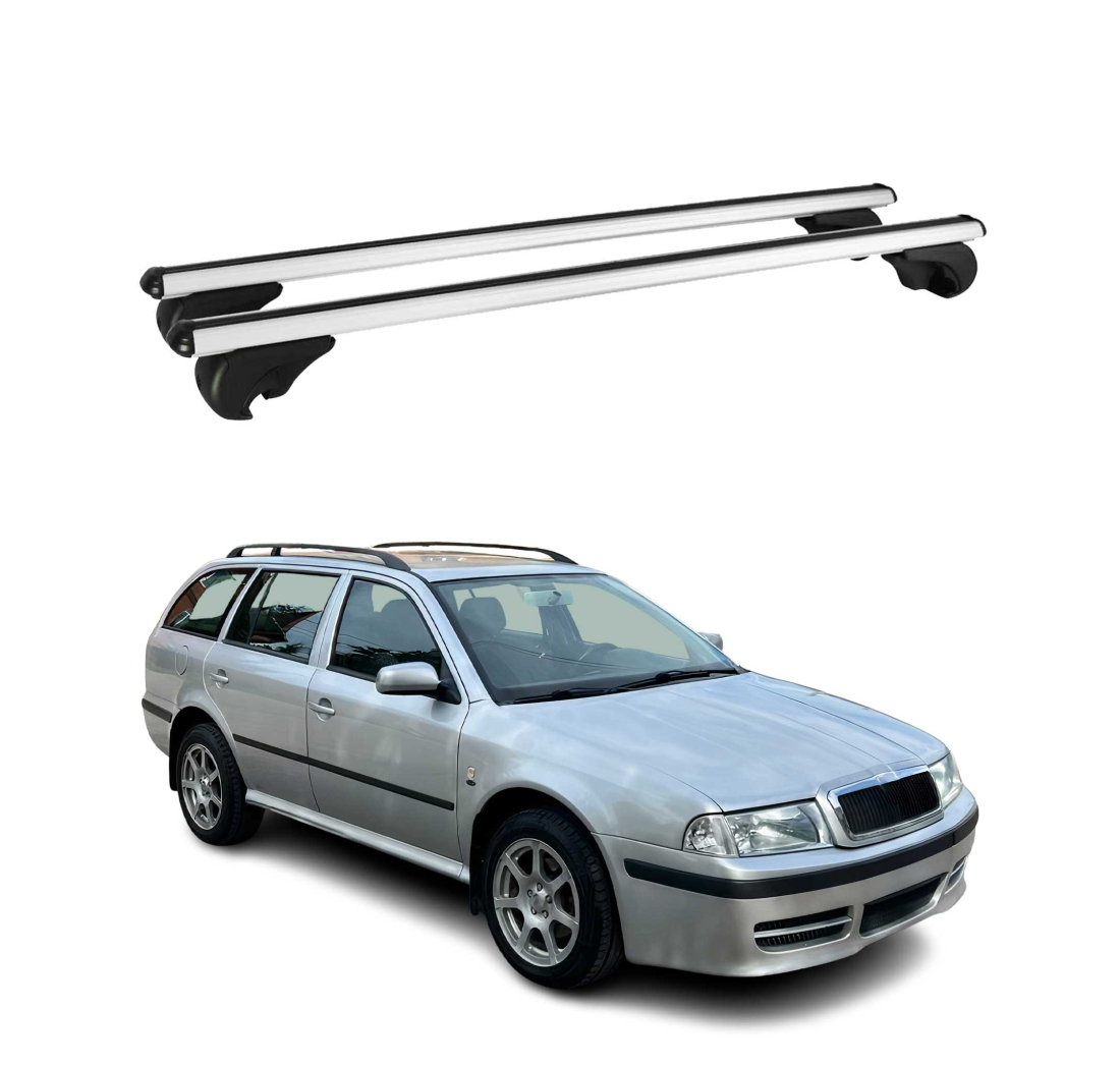 Krovni nosači SKODA OCTAVIA I COMBI 1998-2004 | aluminij | Molydon