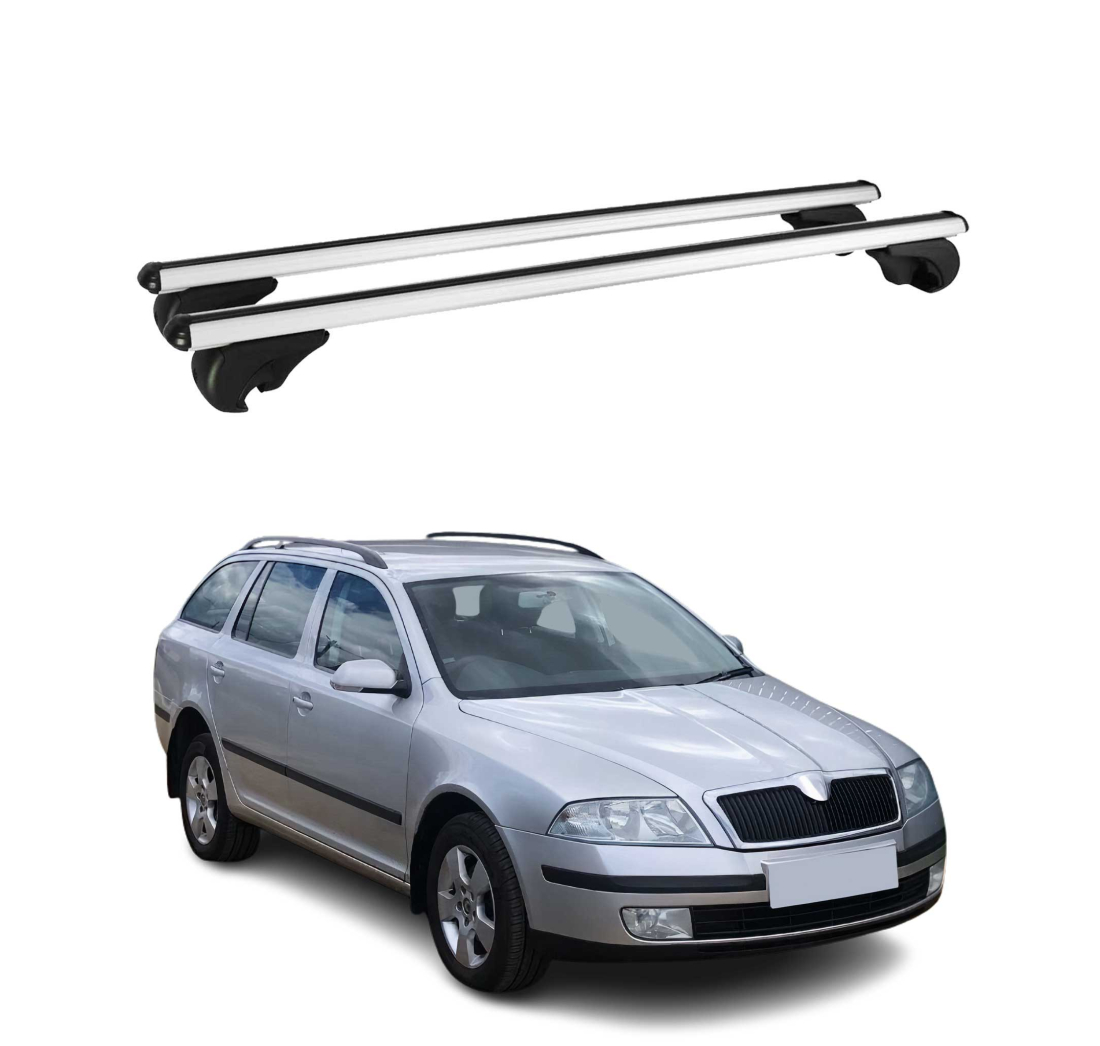 Krovni nosači SKODA OCTAVIA II COMBI 2004-2012 | aluminij | Molydon