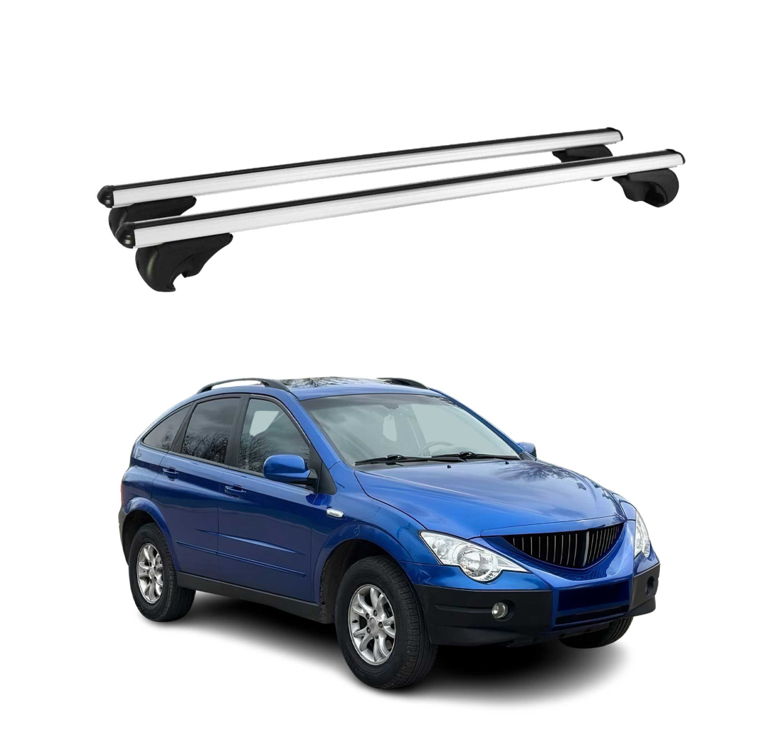 Krovni nosači SSANGYONG ACTYON I II | aluminij | Molydon