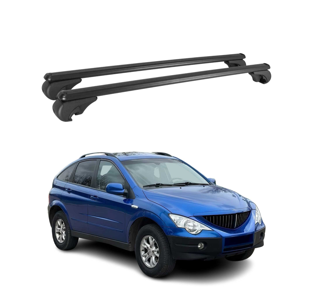 Krovni nosači SSANGYONG ACTYON I II | aluminij | Molydon