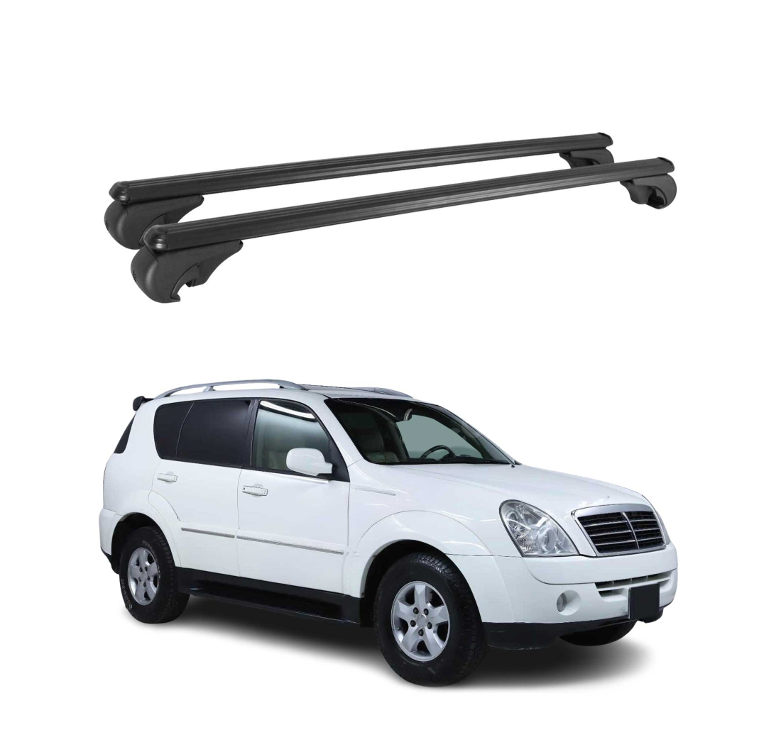 Krovni nosači SSANGYONG REXTON 2001-2012 | aluminij | Molydon
