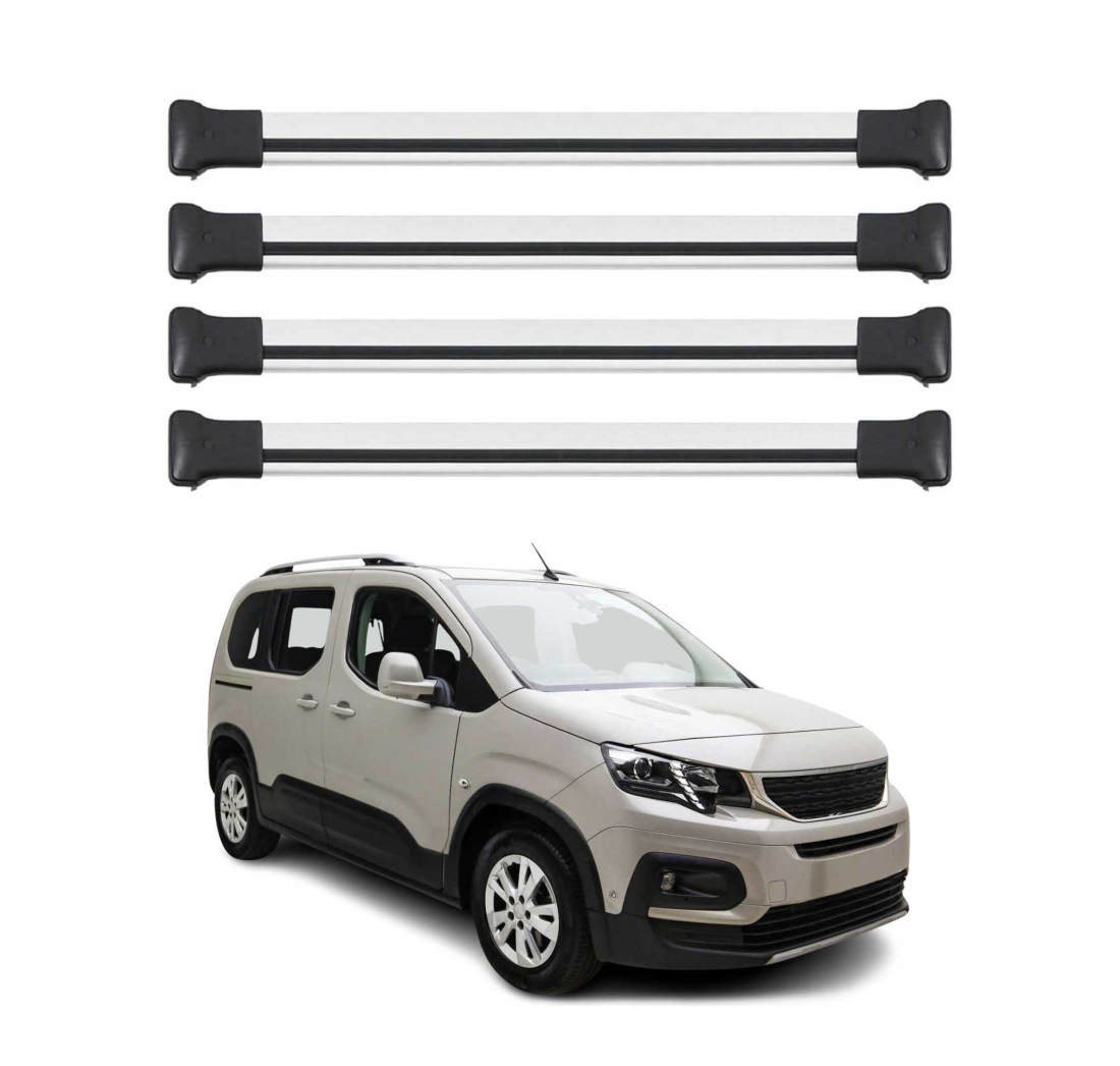 Krovni nosači PEUGEOT RIFTER 2019-2023 | aluminij | Molydon
