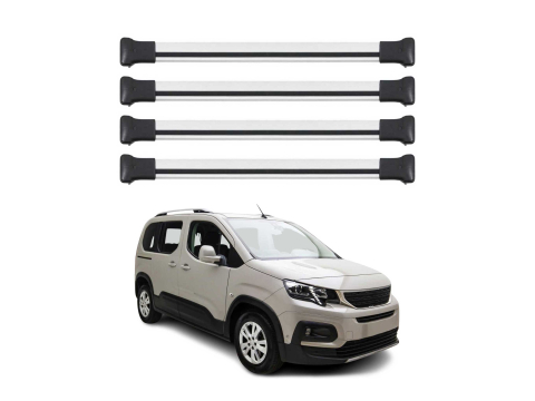 Krovni nosači PEUGEOT RIFTER 2019-2023 | aluminij | Molydon