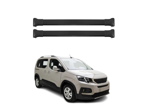 Krovni nosači PEUGEOT RIFTER 2019-2021 | aluminij | Molydon