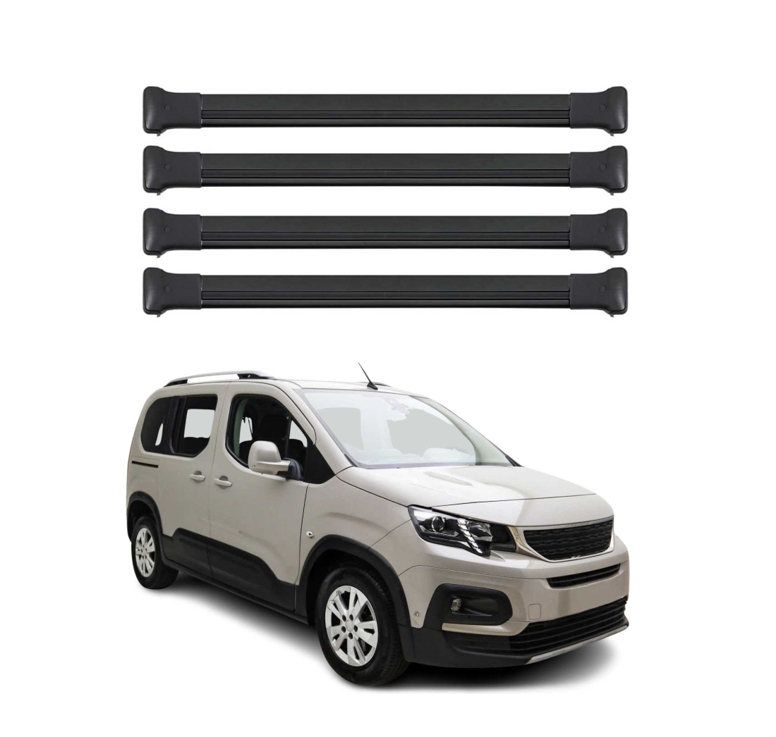 Krovni nosači PEUGEOT RIFTER 2019-2023 | aluminij | Molydon