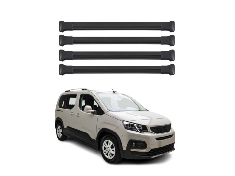Krovni nosači PEUGEOT RIFTER 2019-2023 | aluminij | Molydon