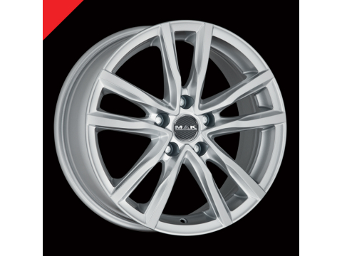 MILANO FF 7X17 ET40 5/115 MAK (76) SILVER