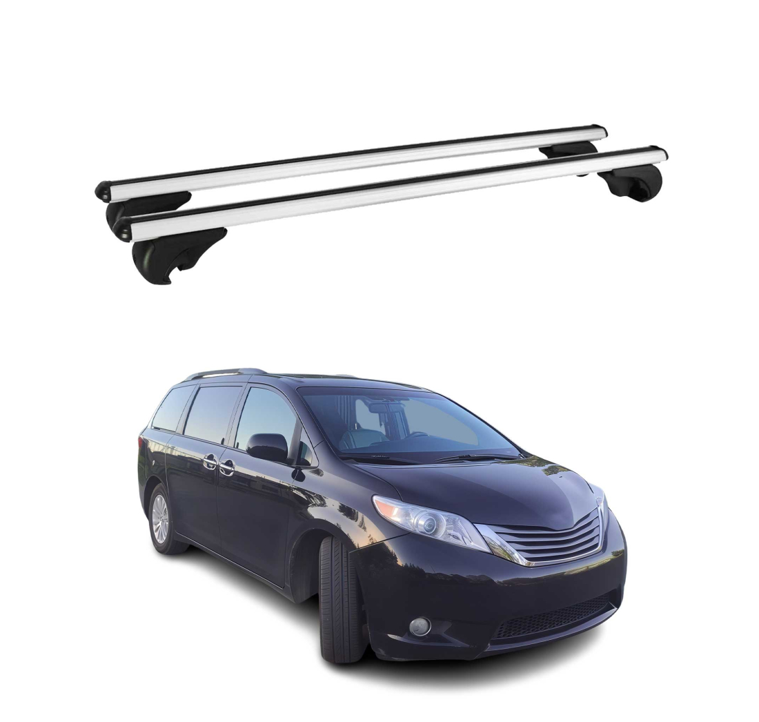 Krovni nosači TOYOTA SIENNA 2011-2023 | aluminij | Molydon