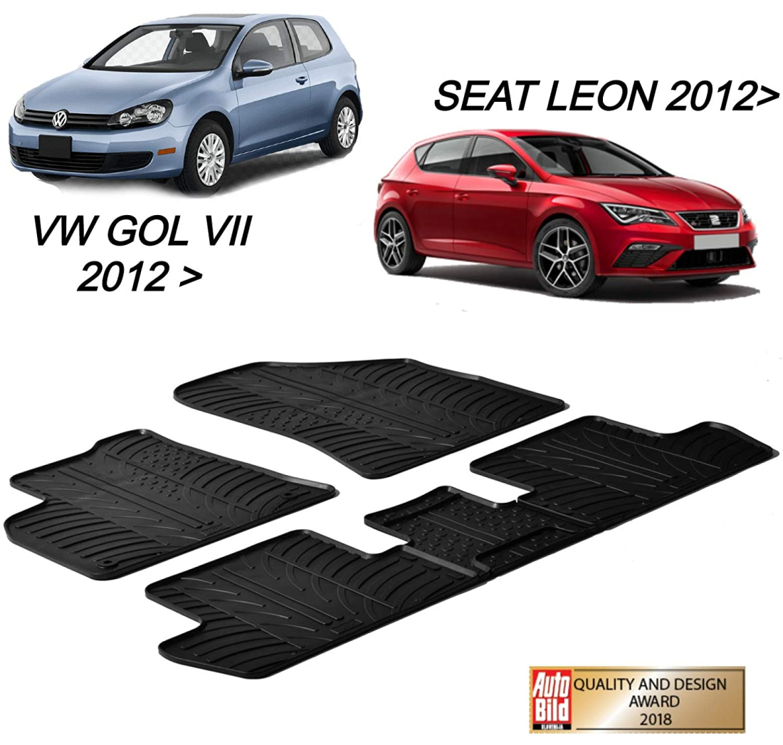 Tipski gumeni tepisi za VW: Golf 7 & 4Motion 2012-> (5 door, manual)