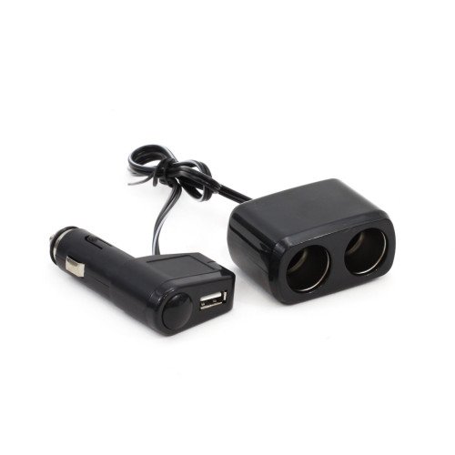 12V RAZDJELNIK ZA NAPAJANJE UREĐAJA (2x 12V+1x USB) AMIO 12V RAZDJELNIK ZA NAPAJANJE UREĐAJA (2x 12V+1x USB) AMIO