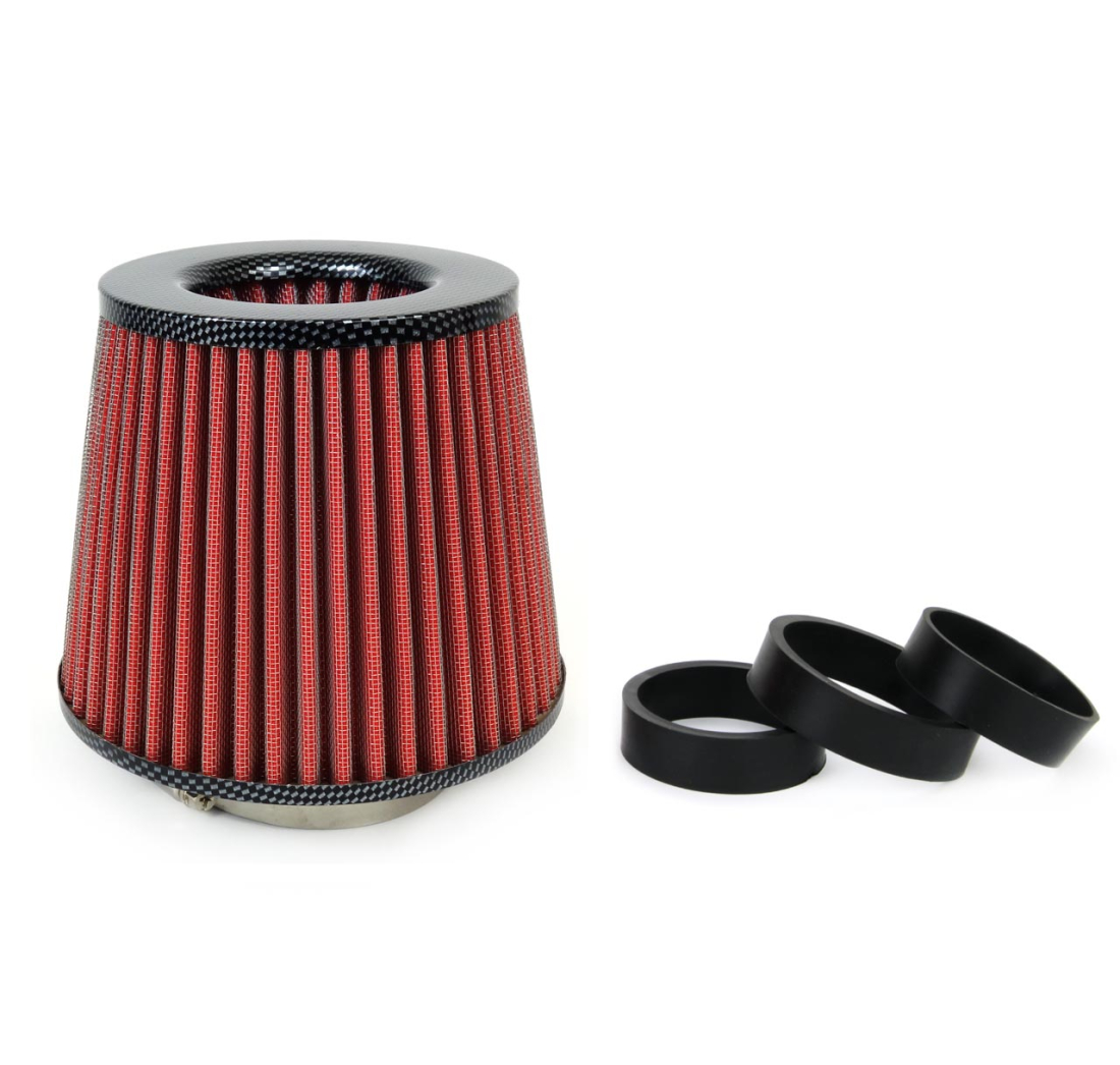 SPORTSKI FILTER ZA ZRAK CARBON-GLJIVA (3adaptera)