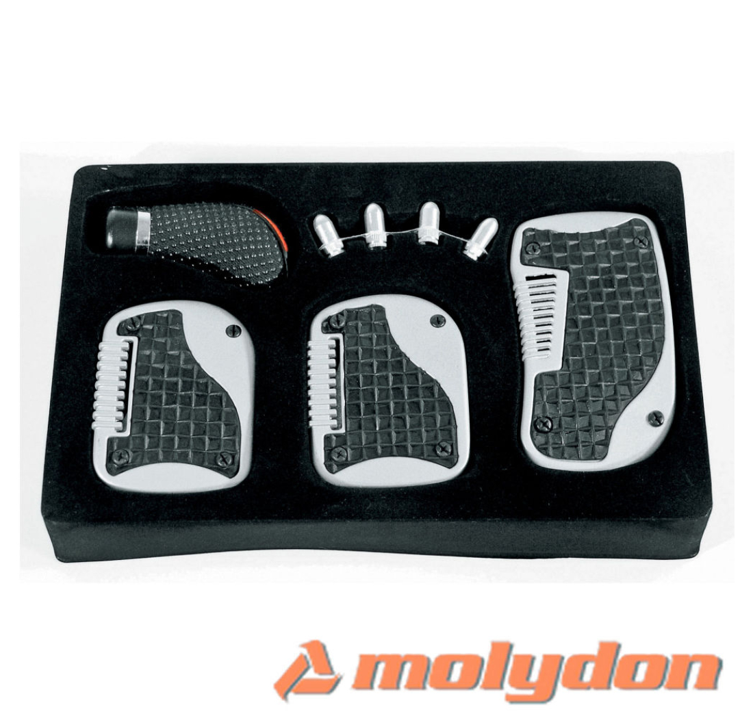 PEDALE X-TREME SREBRNO/CRNE