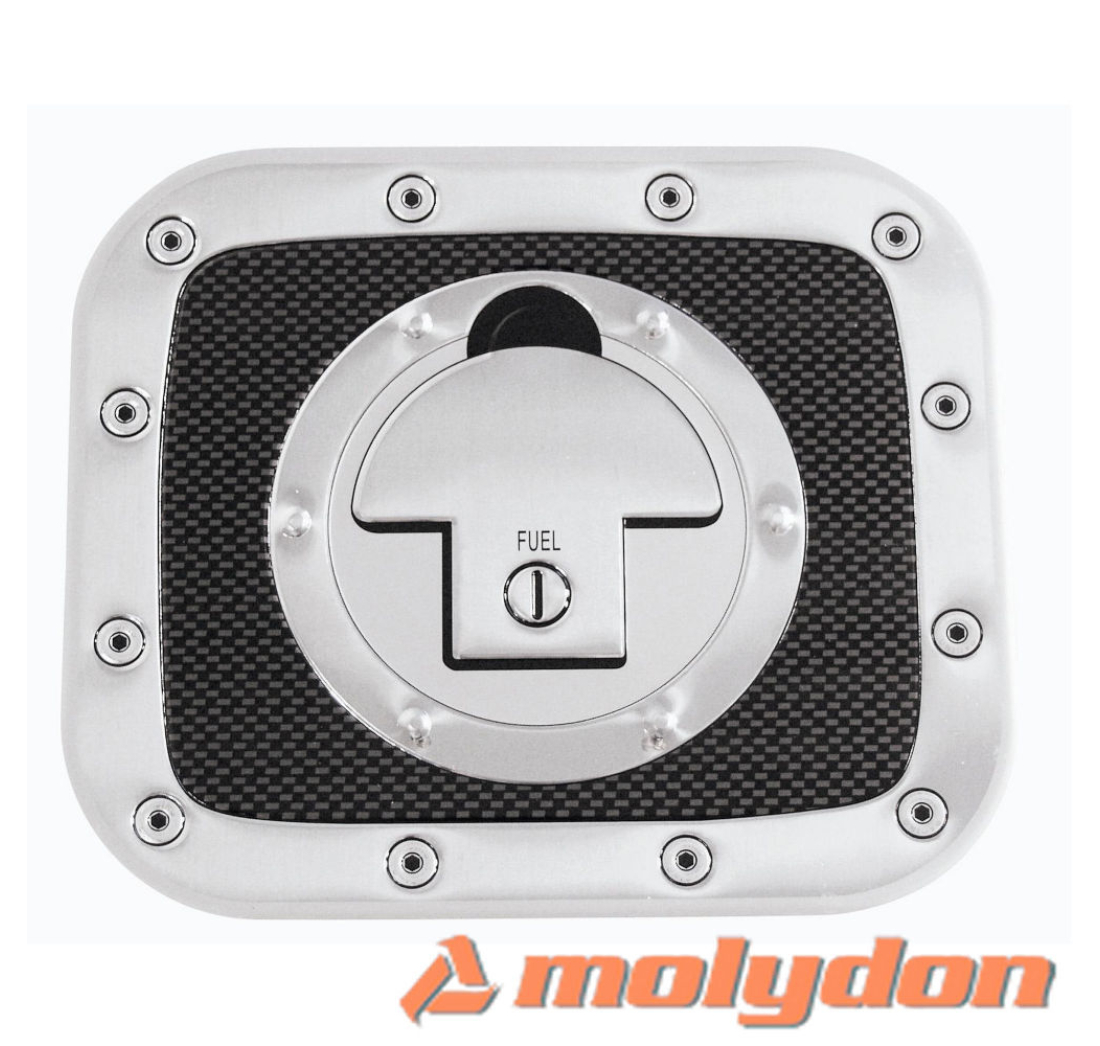 POKLOPAC REZERVOARA ALU/CARBON 165X140mm