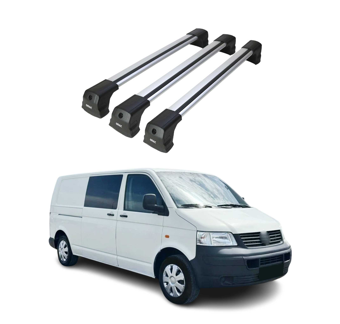 Krovni nosači VW T5 T6 TRANSPORTER MULTIVAN CARAVELLE 2003-2024 | aluminij | Molydon