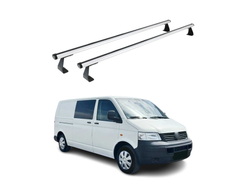 Krovni nosači VW T5 T6 TRANSPORTER MULTIVAN CARAVELLE 2003-2024 | aluminij | Molydon