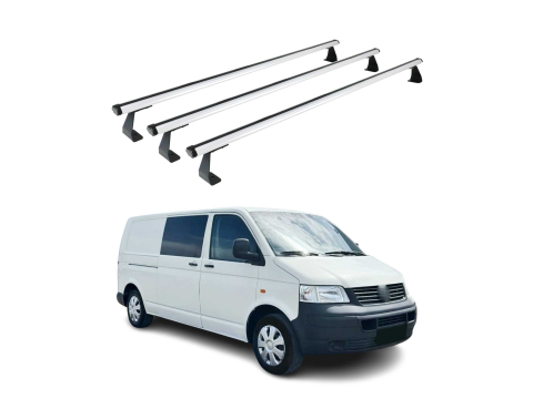 Krovni nosači VW T5 T6 TRANSPORTER MULTIVAN CARAVELLE 2003-2024 | aluminij | Molydon