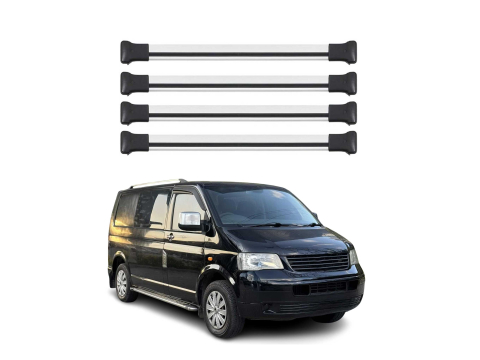 Krovni nosači VW T5 T6 TRANSPORTER MULTIVAN CARAVELLE 2003-2024 | aluminij | Molydon