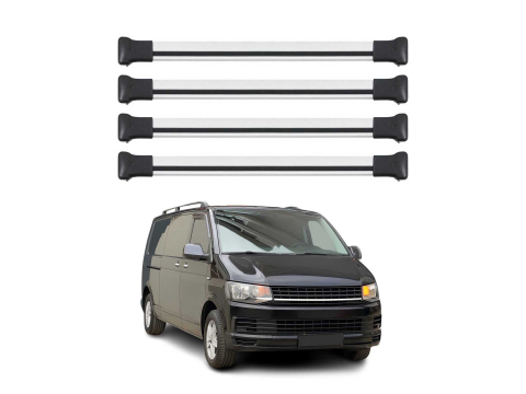 Krovni nosači VW T5 T6 TRANSPORTER MULTIVAN CARAVELLE 2003-2024 | aluminij | Molydon