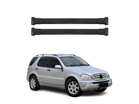 Krovni nosači MERCEDES M CLASS W163 1998-2005 | aluminij | Molydon