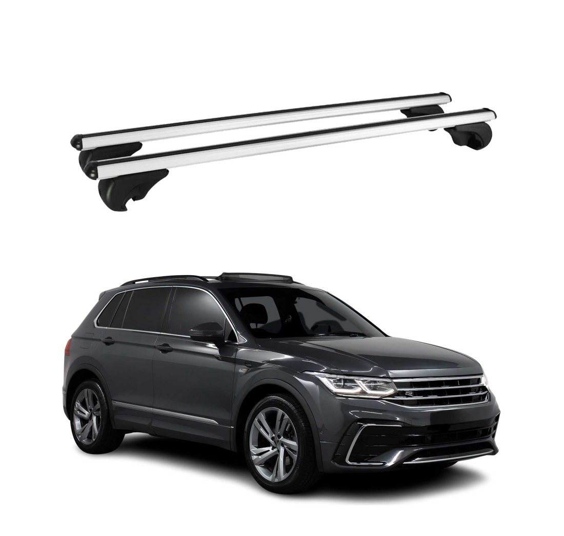 Krovni nosači VW TIGUAN II 2016-2024 | aluminij | Molydon