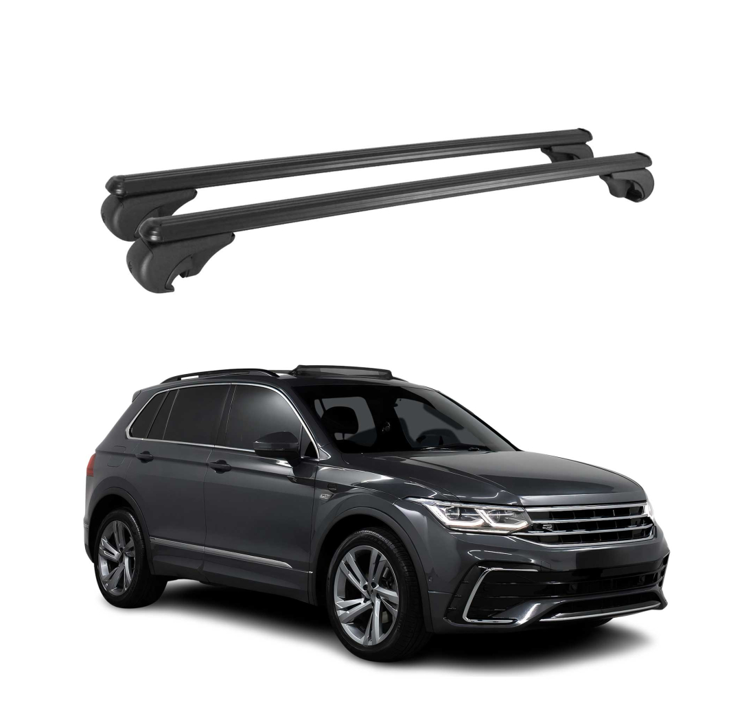 Krovni nosači VW TIGUAN II 2016-2024 | aluminij | Molydon