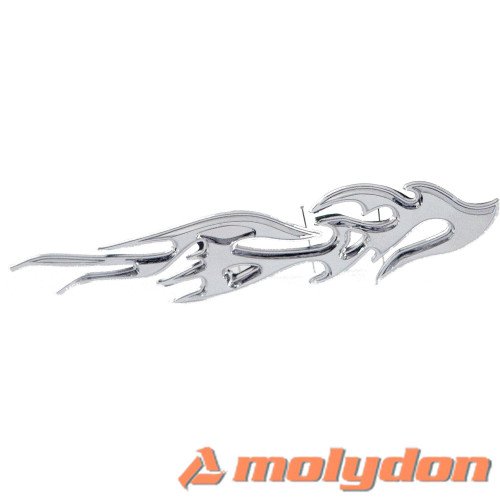 AUTO LOGO TATOO FLAME chrom AUTO LOGO TATOO FLAME chrom