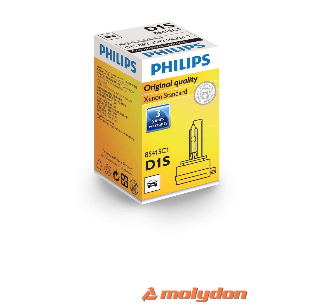 PHILIPS AUTO ŽARULJA C1 STANDARD D1S 35W/85V XENON