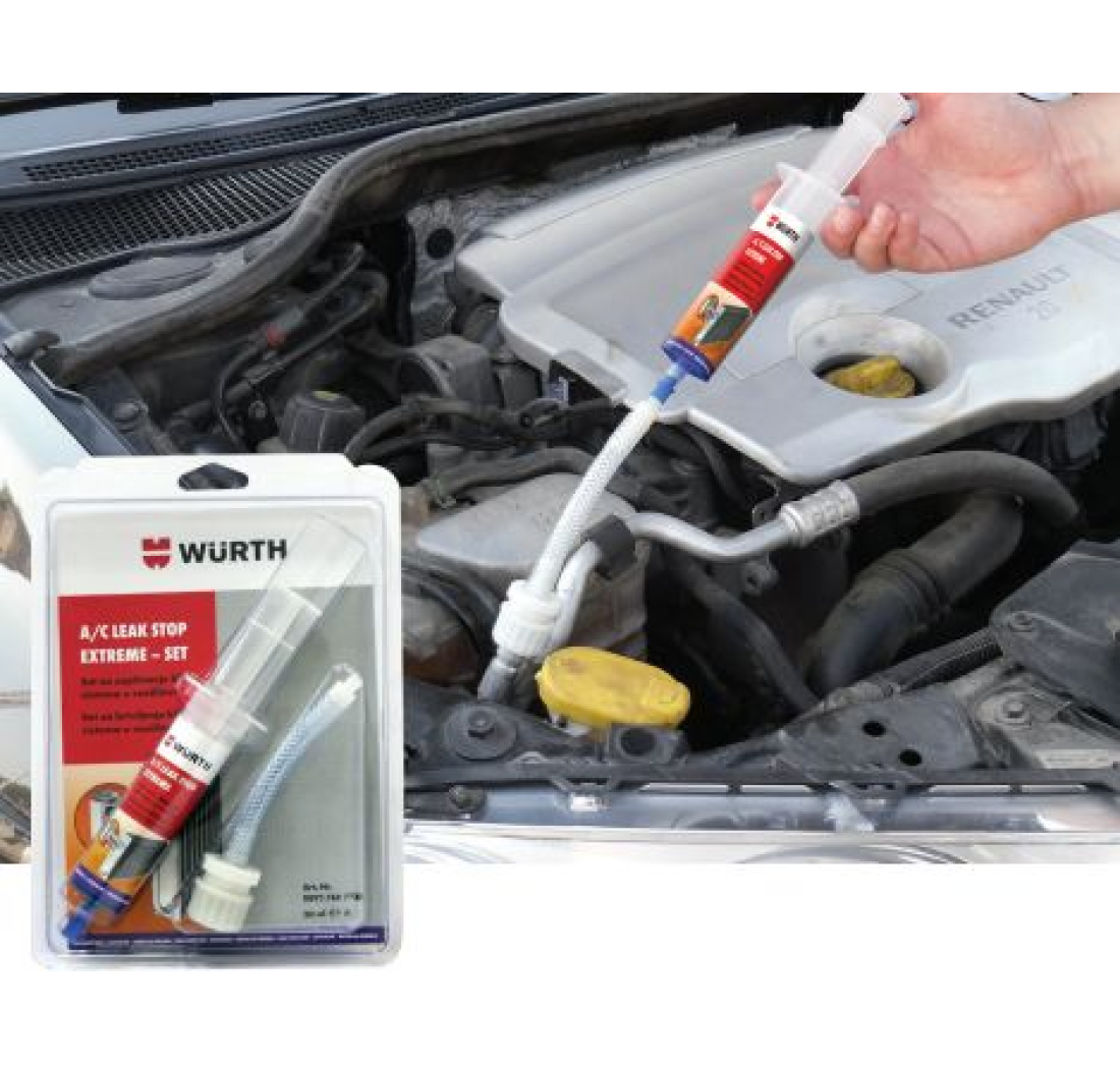 SET ZA BRTVLJENJE KLIMA UREĐAJA WURTH 30ml