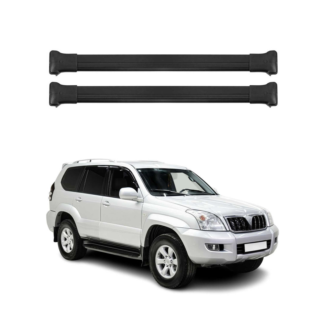 Krovni nosači TOYOTA LAND CRUISER PRADO 2002-2009 | aluminij | Molydon