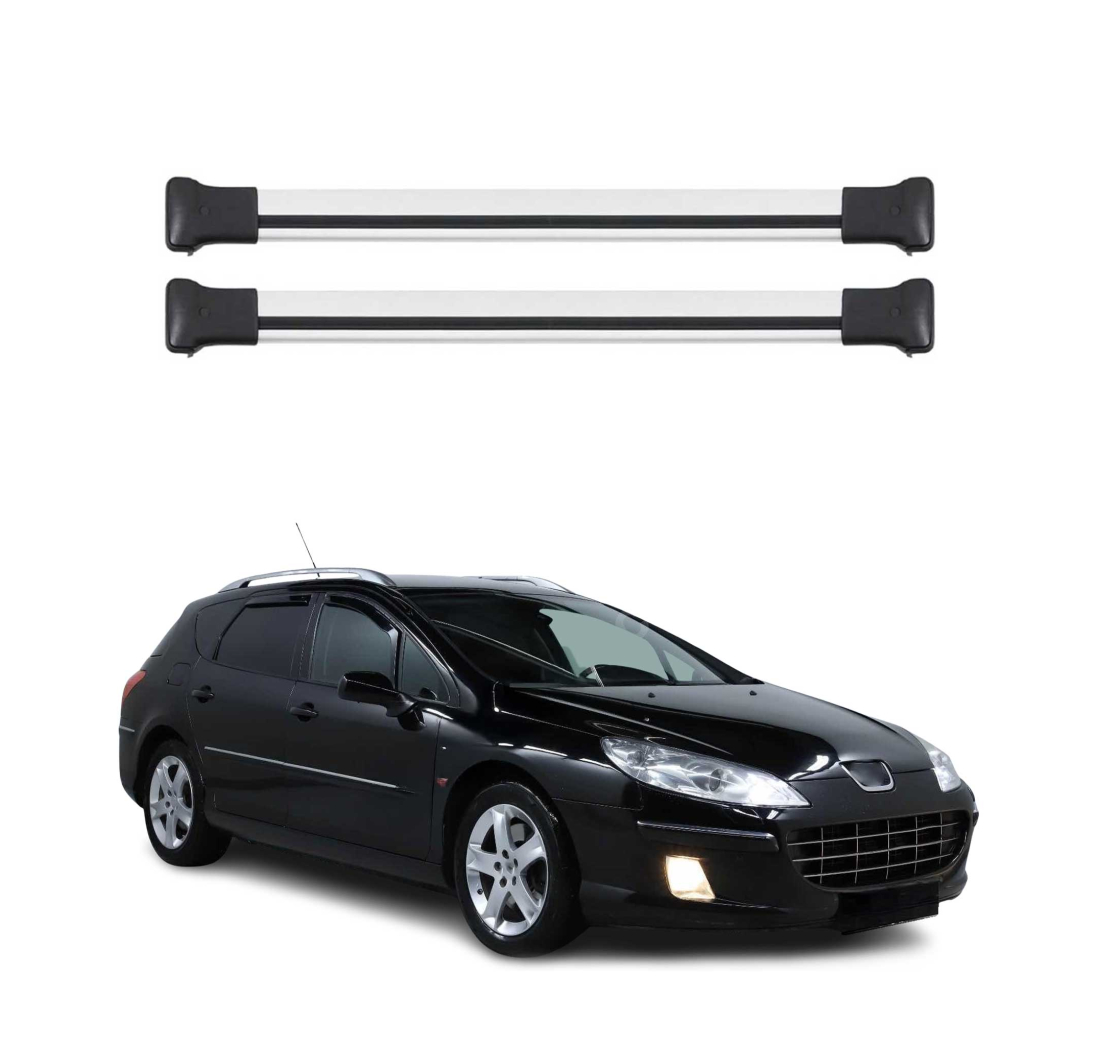 Krovni nosači PEUGEOT 407 SW 2004-2011 | aluminij | Molydon
