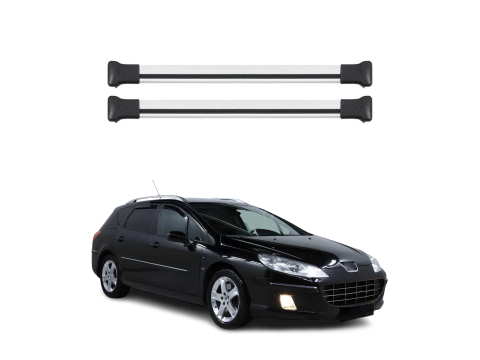 Krovni nosači PEUGEOT 407 SW 2004-2011 | aluminij | Molydon