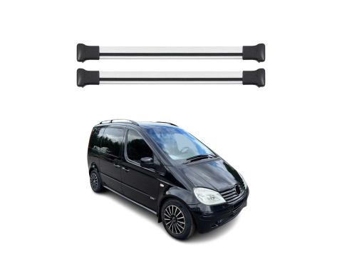 Krovni nosači MERCEDES VANEO 2001-2005 | aluminij | Molydon