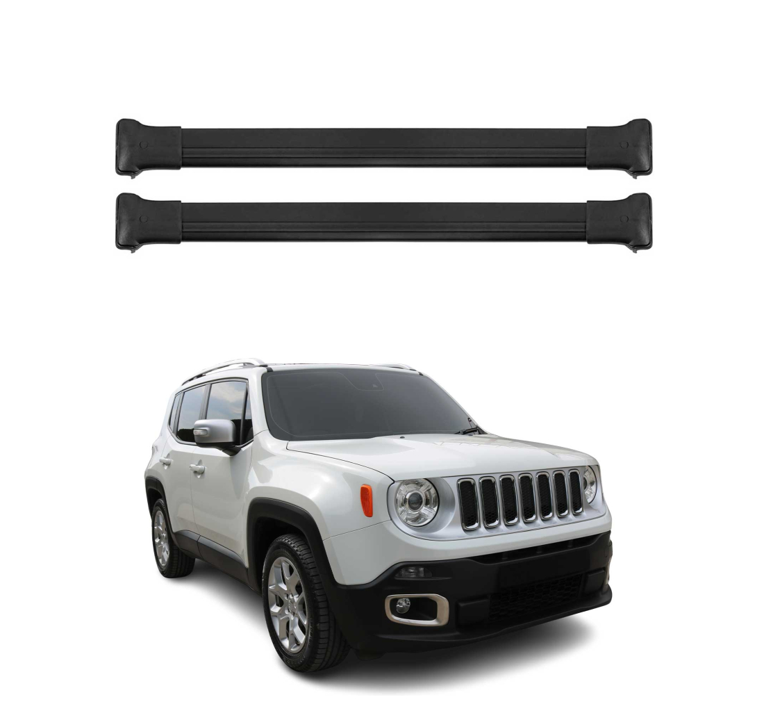 Krovni nosači JEEP RENEGADE 2014-2023 | aluminij | Molydon