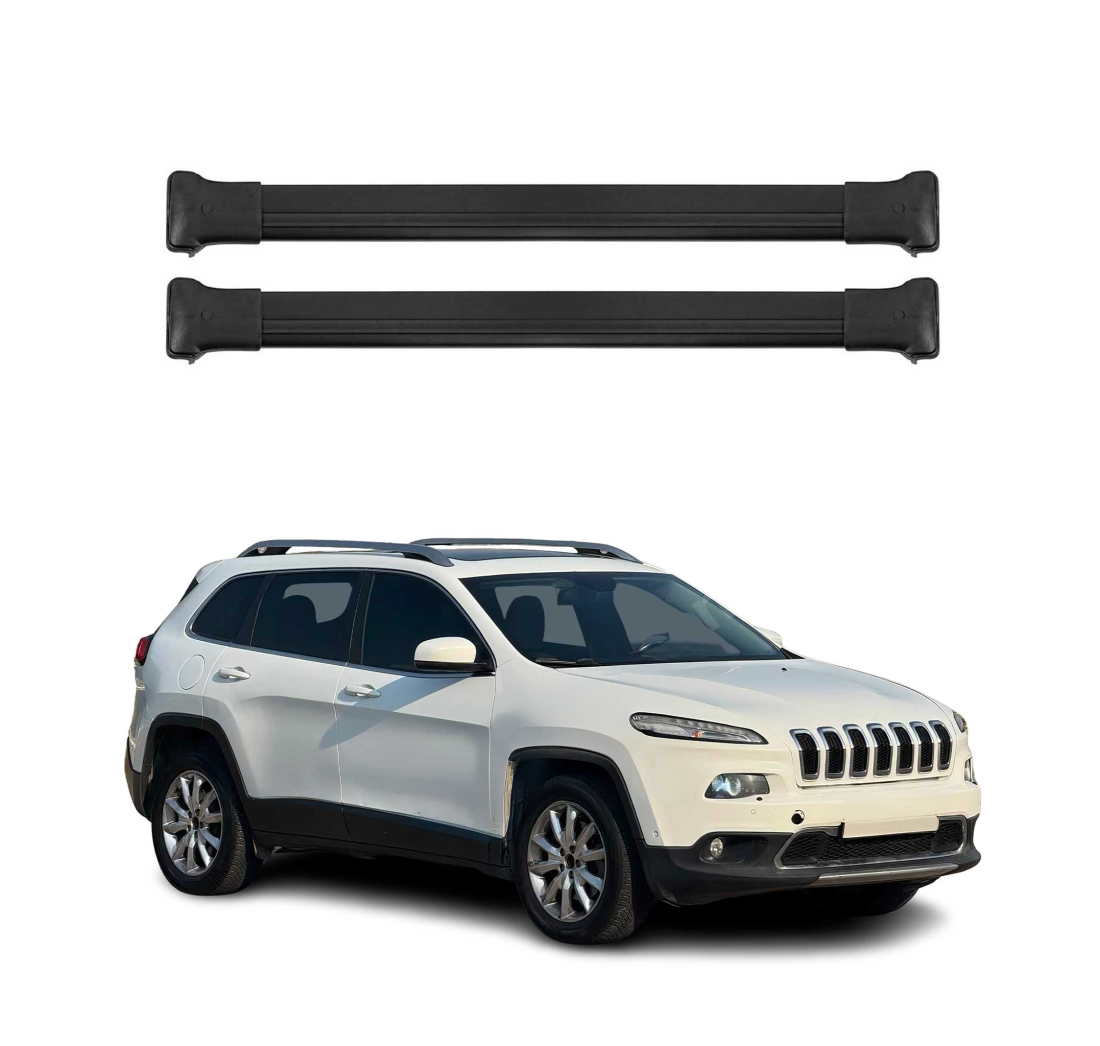 Krovni nosači JEEP CHEROKEE KL 2014-2019 | aluminij | Molydon