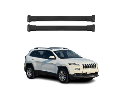 Krovni nosači JEEP CHEROKEE KL 2014-2019 | aluminij | Molydon