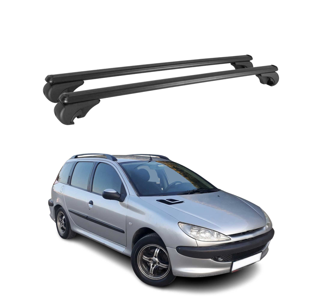Krovni nosači PEUGEOT 206 SW 1998-2012 | aluminij | Molydon