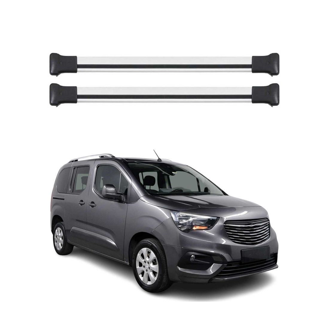 Krovni nosači OPEL COMBO 2018-2023 | aluminij | Molydon