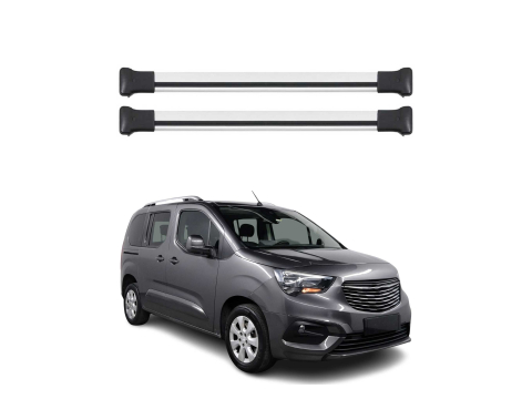 Krovni nosači OPEL COMBO 2018-2023 | aluminij | Molydon