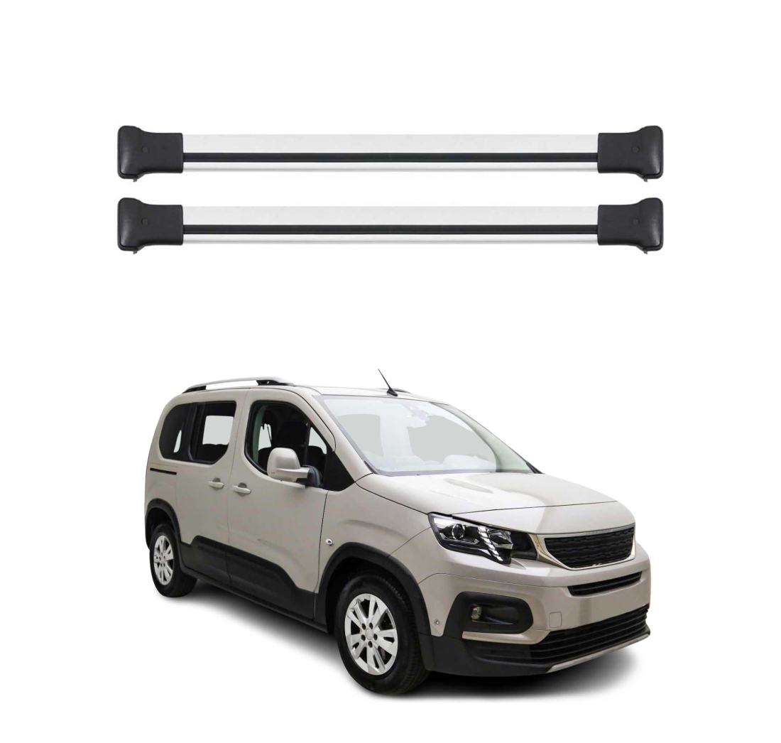 Krovni nosači PEUGEOT PARTNER 2018-2023 | aluminij | Molydon
