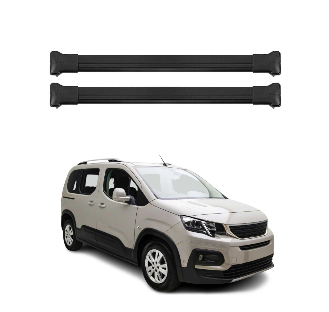 Krovni nosači PEUGEOT PARTNER 2018-2023 | aluminij | Molydon