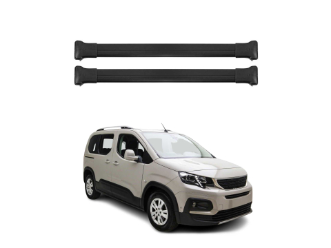 Krovni nosači PEUGEOT PARTNER 2018-2023 | aluminij | Molydon